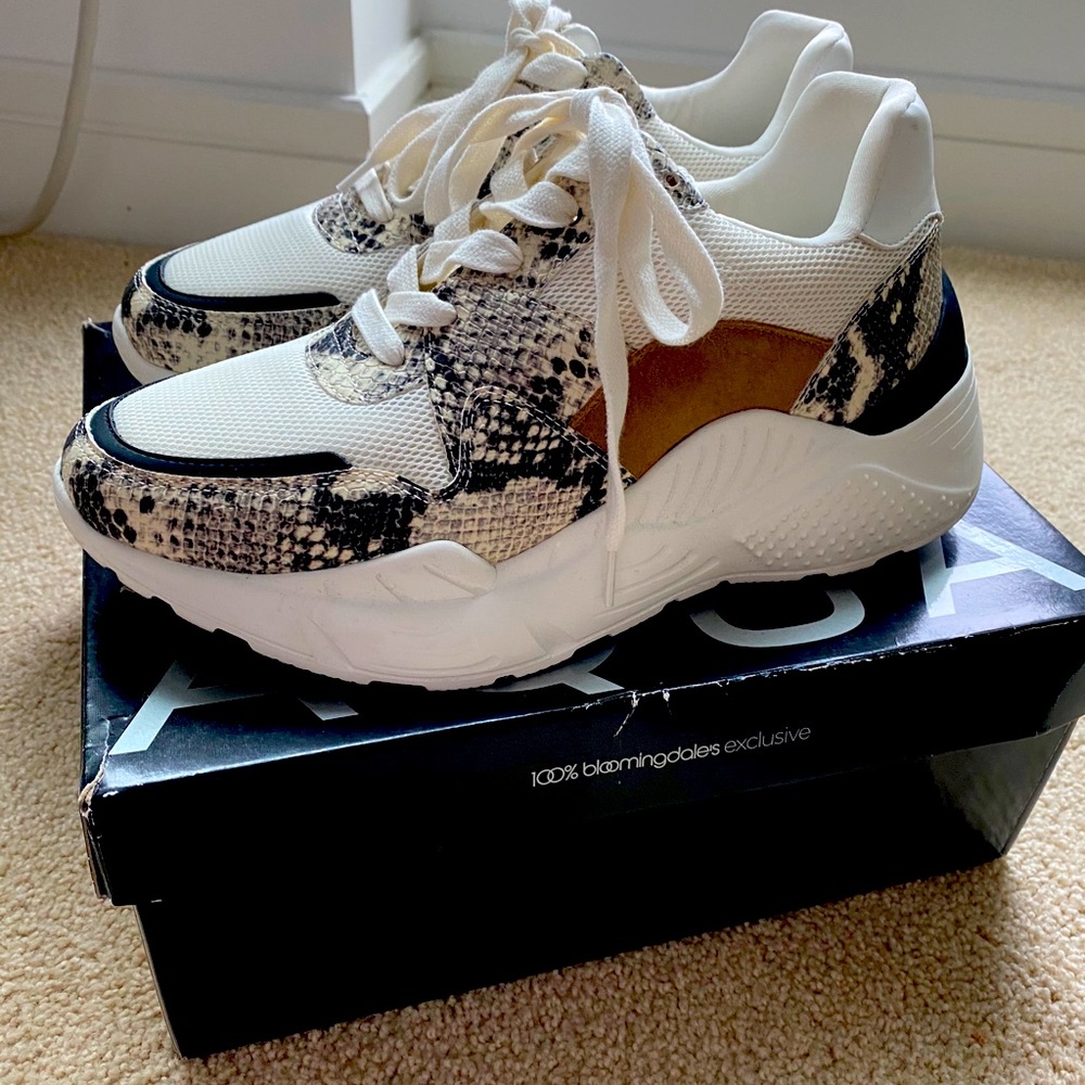 Aqua skin print Sneakers